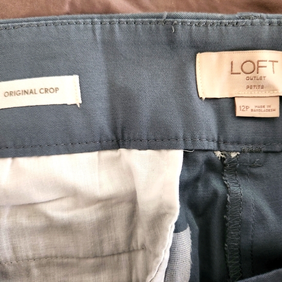 LOFT NWOT Original Crop size 12P - Picture 2 of 4